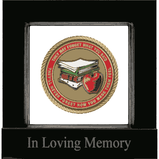 Front image of Education Medallion