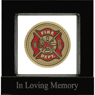 Front image of Fire Fighter (United States) Medallion