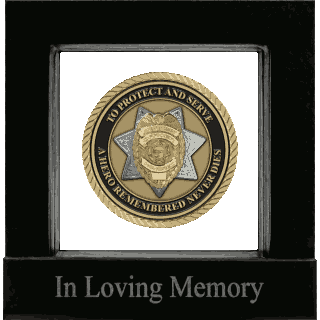 Front image of Law Enforcement (United States) Medallion