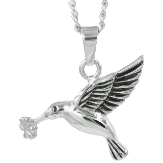 Front image of Hummingbird Keepsake (Urn)