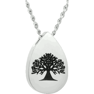 Front image of Teardrop Tree of Life Keepsake (Urn)