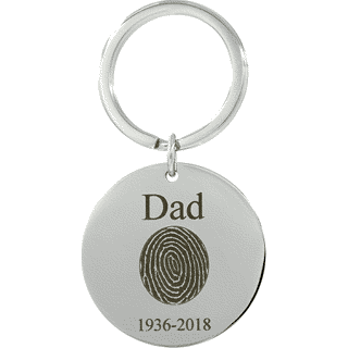 Front image of Circle Keyring