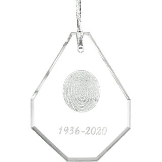 Front image of Teardrop Ornament