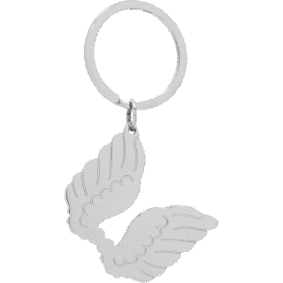 Front image of Guardian Angel Keyring