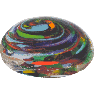 Serenity Swirl Paperweight