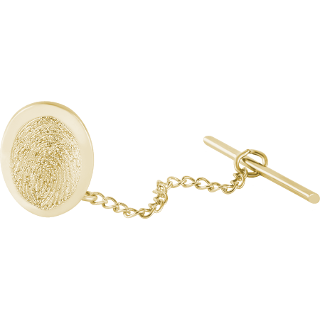 Front image of Yellow Gold Tie Pin