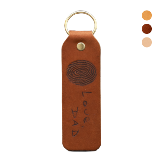 Genuine Leather Keyring