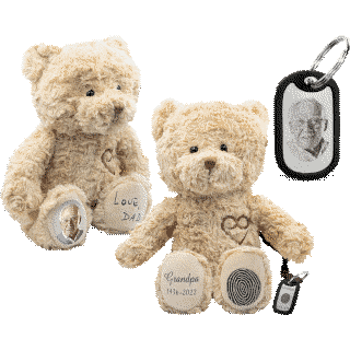 Memory Teddy Bear, Personalized Photo Teddy Bear