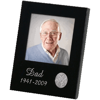 Front image of 2.5" x 2.5" Stainless Steel Frame