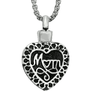 Front image of Mom Heart Keepsake (Urn)