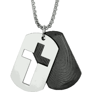 Cross Double Tag
