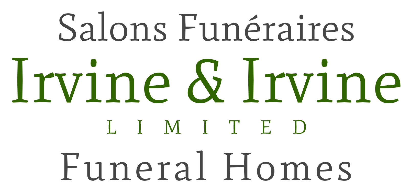 Salons Funéraires Irvine & Irvine Ltd.