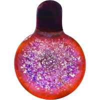 Amber-Purple pendant